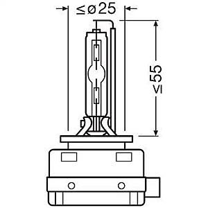 Lampa auto Osram OS-66340XN2-2HB