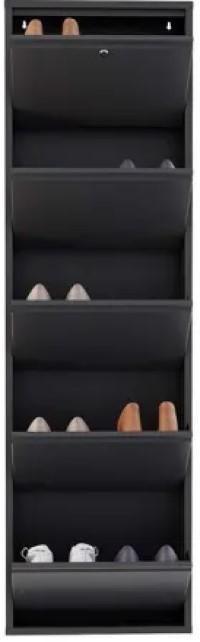 Dulap pentru incaltaminte Trendy Locking 5 Piece Metal