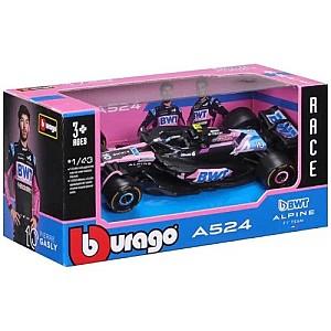 Masina jucarie BBURAGO F1 Alpine A524 (18-38219)