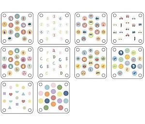 Joc de masa Tooky Toy Memory Game Apple (TH452)