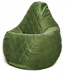 Fotoliu puf Beanbag Maserrati Romb XXL Green