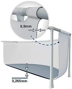 Piscina cu carcasa Intex Prism Frame (26700)