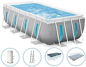 Piscina cu carcasa Intex Prism Frame Clearview Premium (26770)
