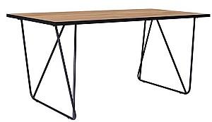 Masa Nowy Styl Rocky 1600x770 Stejar Auriu / Negru