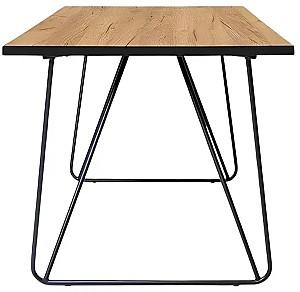 Masa Nowy Styl Rocky 1600x770 Stejar Auriu / Negru