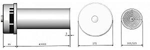 Recuperator de aer Climtec PK-125