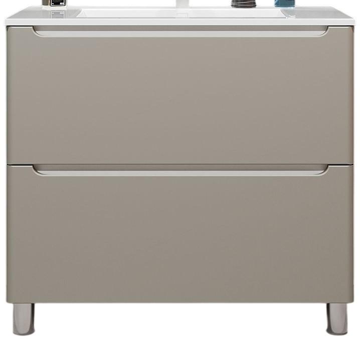 Dulap sub lavoar Bayro Bergamo Light Grey 1000