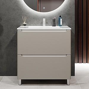 Dulap sub lavoar Bayro Bergamo Light Grey 800