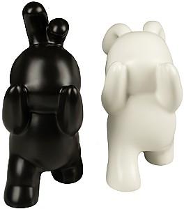 Decoratiune de interior DP Iepuri Black & White