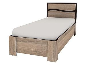 Pat copii Yasen Geneva 0.8 m Somona Trufel / Wenge Magic + Saltea Salt Confort Clasic 80x200