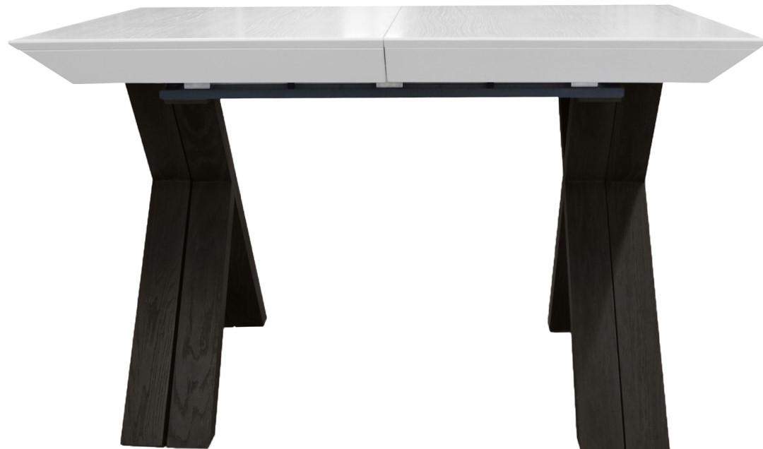 Masa DP Madrid White Top+Black Legs
