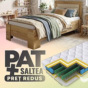 Pat copii Yasen Denver 900 + Saltea Salt Confort Clasic 90x200