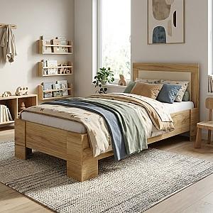Pat copii Yasen Denver 900 + Saltea Salt Confort Clasic 90x200