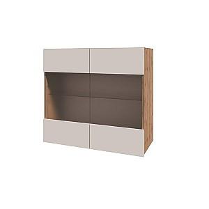 Set mobila bucatarie Sokme Soft 3.2x2.4 m wotan/alb