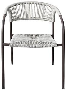 Scaun terasa DP Monte Grey + Dark Brown Legs