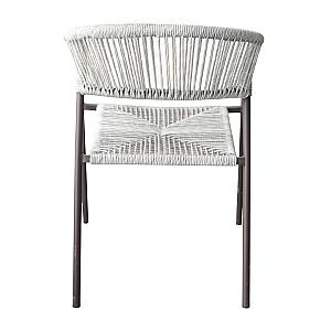 Scaun terasa DP Monte Grey + Dark Brown Legs