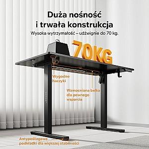 Masa de birou SENSE7 Nojo Light 120x60 Dark Brown