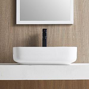 Lavoar baie NOMI Memoria Matte White