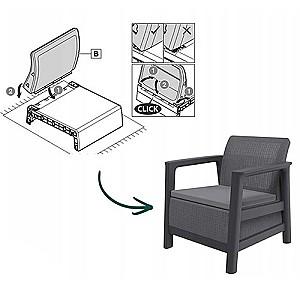 Set mobila de gradina Keter Scandi Linea (57725)
