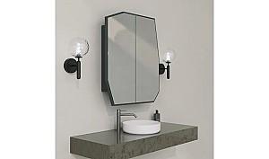 Dulap de baie Trendy Cuart Negru
