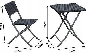 Set mobila de gradina GardenLine ZUM9930