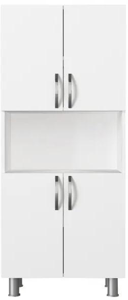 Dulap de baie Trendy William Alb