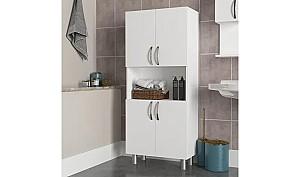 Dulap de baie Trendy William Alb
