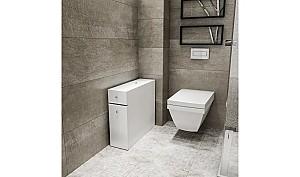 Dulap de baie Trendy Calencia Alb