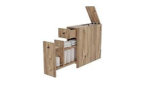 Dulap de baie Trendy Calencia Stejar