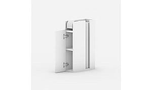 Dulap de baie Trendy Paper Alb