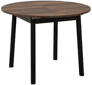 Masa Trendy Oliver Nuc/Negru