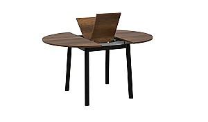 Masa Trendy Oliver Nuc/Negru