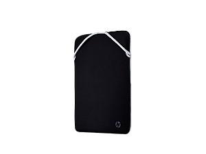 Geanta pentru laptop HP Reversible Protective 14.1-inch Silver Laptop Sleeve (2F2J1AA)