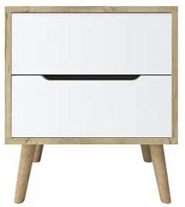 Noptiera Trendy Flora Sapphire Oak/White