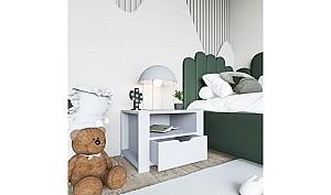 Noptiera Trendy Duru 1600-34 Alb