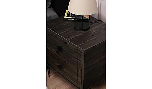 Noptiera Trendy Luna Maro Inchis