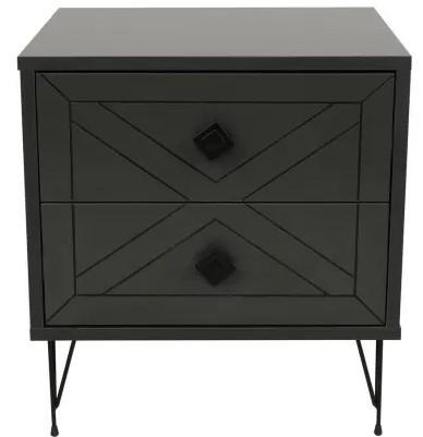 Noptiera Trendy Luna Antracit