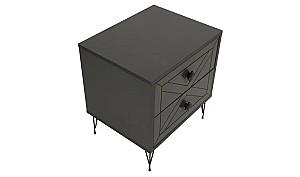 Noptiera Trendy Luna Antracit