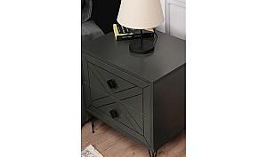 Noptiera Trendy Luna Antracit