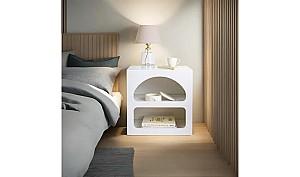 Noptiera Trendy Lorin White