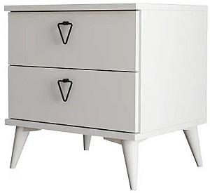 Noptiera Trendy Versa Alb