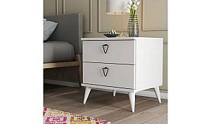 Noptiera Trendy Versa Alb