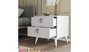 Noptiera Trendy Versa Alb