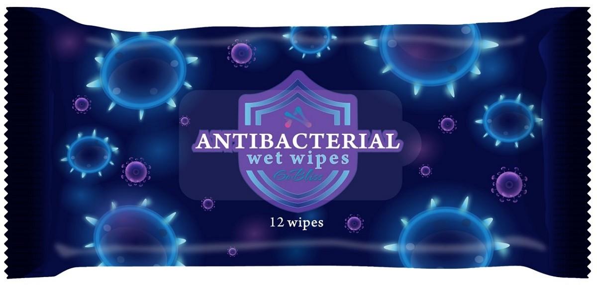 Servetele umede Go Bliss Antibacterial 12 buc