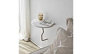 Raft de perete Trendy Leu Auriu/Alb