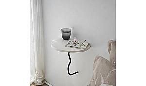 Raft de perete Trendy Leu Negru/Alb