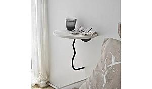 Raft de perete Trendy Leu Negru/Alb