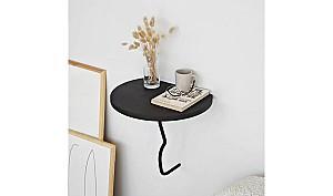 Raft de perete Trendy Leu Negru/Antracit