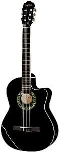 Chitara clasica Harley Benton CG200CE-BK Bundle