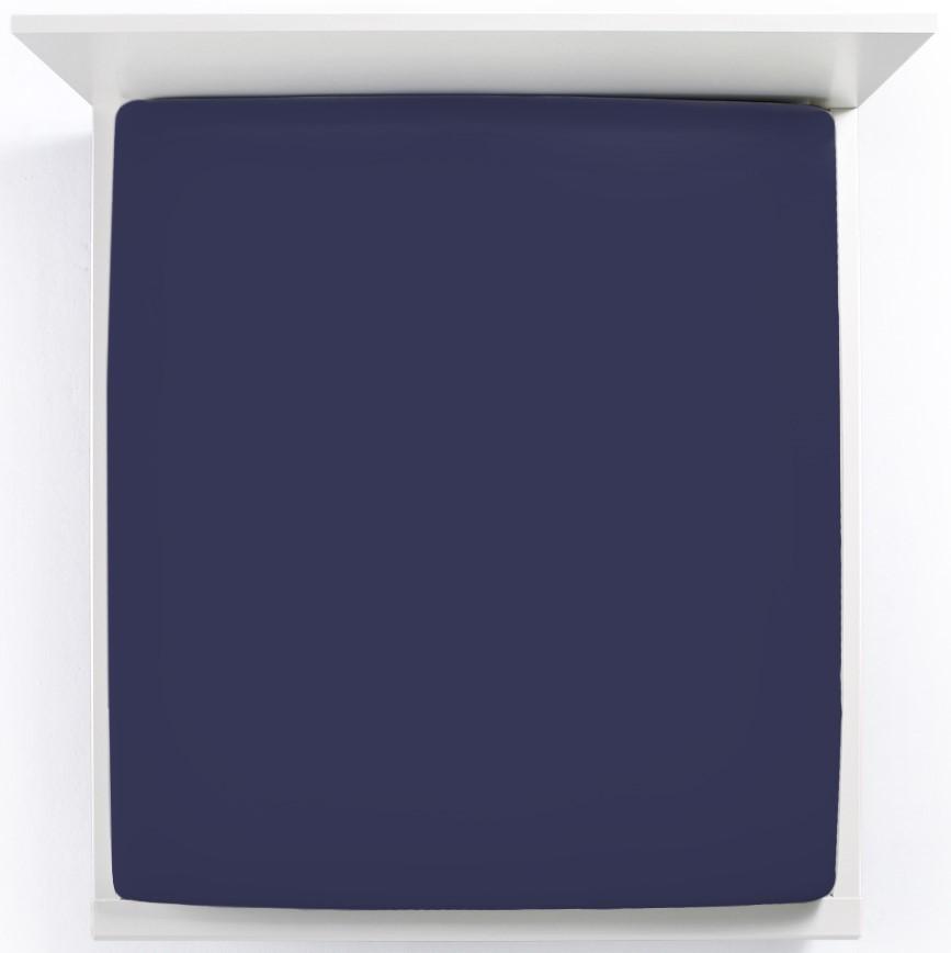 Cearsaf pentru pat Formesse Bella Gracia Navy 140x190-160x220